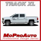 2013-2017 Chevy Silverado GMC Sierra Truck TRACK XL Decals Stripe Graphic PD2365