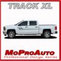 2013-2017 Chevy Silverado GMC Sierra Truck TRACK XL Decals Stripe Graphic PD2365
