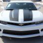 2014-2015 Bumblebee Chevy Camaro Rally Hood Stripes Decals Graphics OE 3M Vinyl