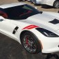 2014-2017 Corvette Double Bar Hood Fender Vinyl Graphic C7 HASH Decal 3M Stripe