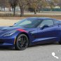 2014-2017 Corvette Double Bar Hood Fender Vinyl Graphic C7 HASH Decal 3M Stripe