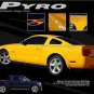 PYRO Vinyl GRAPHIC Decals Truck FLAMES Pin Stripes 2010 333