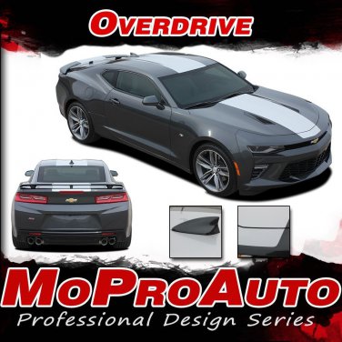 2016-2017 SS Chevy Camaro RS OVERDRIVE Decals Stripe Graphic 3M Pro Kits PD4049