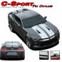 2018 2017 2016 Camaro Pin Outline SS Rally Racing Stripe 3M Vinyl Graphic Decal
