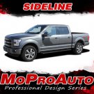 2015-2018 Ford Truck F-150 SIDELINE Stripes Vinyl Graphics 3M Decals | PDS3823