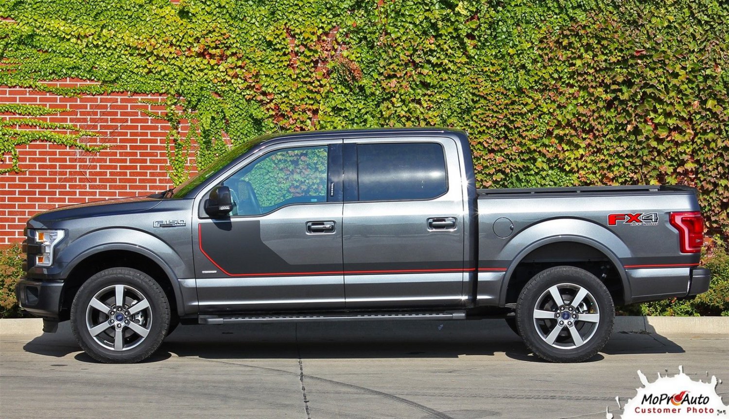 2015-2018 Ford Truck F-150 Sideline Stripes Vinyl Graphics 3m Decals 