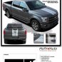 F-RALLY 2015-2018 Ford F-150 Split Center Racing Stripes Vinyl Decals 3M Graphic