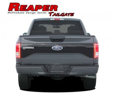 2015-2017 Ford F-150 Reaper Blackout Tailgate Decals Stripes 3M Vinyl Graphics