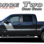 Force Two Solid Side Hockey Decals Stripes Vinyl Graphics 2009-2014 Ford F-150