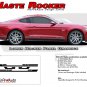 2015-2017 Ford Mustang HASTE ROCKER Lower Door Panel Vinyl Stripe Decals Graphic