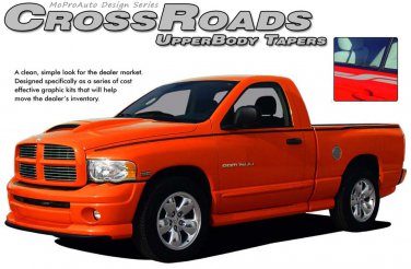 CrossRoads Wide Pin Stripes Decals Vinyl Graphics fits Dodge Ram Dakota and More