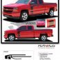 2017 Silverado OE Rally Special Edition Hood Door Bed Vinyl Graphic Decal Stripe
