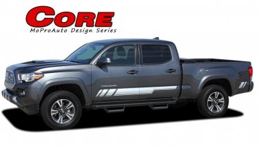 2015 2016 2017 Toyota Tacoma CORE Rocker Side Door Vinyl Graphic Stripes Decals