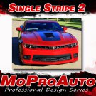 2014-2015 Chevy Camaro SS RS SINGLE STRIPE Decals Stripe 3M Pro Vinyl PD2436