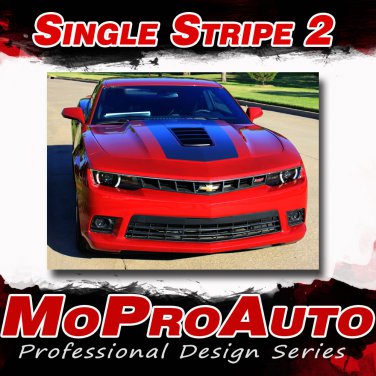 2014-2015 Chevy Camaro SS RS SINGLE STRIPE Decals Stripe 3M Pro Vinyl PD2436