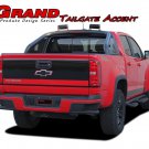 2015-2018 Chevy Colorado Tailgate Truck Blackout Vinyl Graphic Stripe 3M Decal
