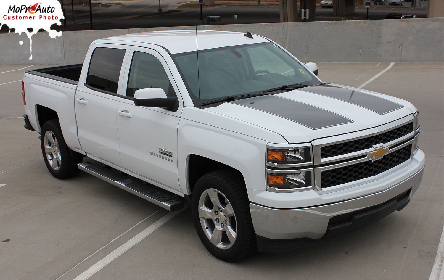 2014 2015 Chevy Silverado Rally 1500 3m Vinyl Hood Tail Stripe Decals