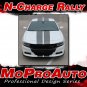 Dodge Charger 2015-2018 N-CHARGE Rally Stripe Vinyl Graphic 3M Decals | PDS3592