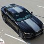 2015-2017 Ford Mustang GT CONTENDER Center Racing Stripes Decals 3M Pro PDS4534