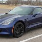 2014-2018 Corvette C7 HOOD Center Blackout Vinyl Graphic Decal 3M Pro Stripes