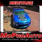 2016-2017 Chevy Camaro SS RS HERITAGE CENTER & ACCENTS Racing Stripes Decals 3M