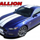 2015 2016 2017 Ford Mustang 10" in Hood Racing Rally Stripe Vinyl Graphic Decal