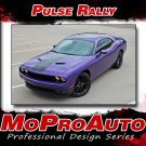 2008-2017 Dodge Challenger SXT SE R/T PULSE RALLY Stripe Decals 3M Vinyl PD4250