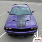 2008-2017 Dodge Challenger SXT SE R/T PULSE RALLY Stripe Decals 3M Vinyl PD4250