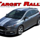 Target Rally Ford Focus Racing Stripes Decals Vinyl Graphics Kit 2016 2017 2018