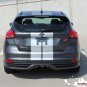 Target Rally Ford Focus Racing Stripes Decals Vinyl Graphics Kit 2016 2017 2018
