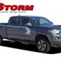 2015 2016 2017 Toyota Tacoma Body Hockey Door Vinyl STORM Graphic Stripes Decal