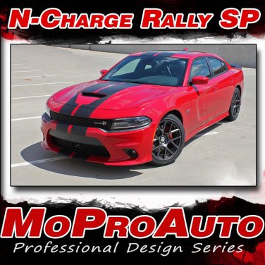 2015-2017 Dodge Charger RT Scat Pack SRT 392 Hellcat Rally Stripe Vinyl Graphic