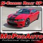 2015-2017 Dodge Charger RT Scat Pack SRT 392 Hellcat Rally Stripe Vinyl Graphic
