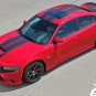 2015-2017 Dodge Charger RT Scat Pack SRT 392 Hellcat Rally Stripe Vinyl Graphic