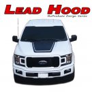 2015 2016 2017 2018 Ford F-150 Decals SE Lead Foot Hood Stripes Vinyl Graphics