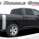 Rear Bed Rumble Bee RT Stripes Vinyl Graphics Decals 3M fits 2009-2018 Dodge Ram