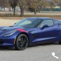 Corvette C7 HASH 2014-2018 Double Bar Hood Fender Vinyl Graphic Decal 3M Stripe