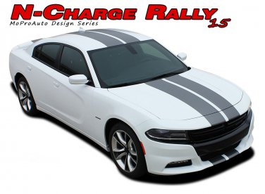 2015-2018 Dodge Charger Complete Rally Racing Stripes Decals 3M Vinyl Graphics