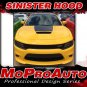 2015-2018 CENTER HOOD SRT 392 Daytona Dodge Charger Hemi 3M Vinyl Graphic Decal