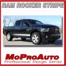 2009-2017 Dodge Ram 1500 Truck RAM ROCKER STROBE Decals Graphic 3M Stripe PD2120