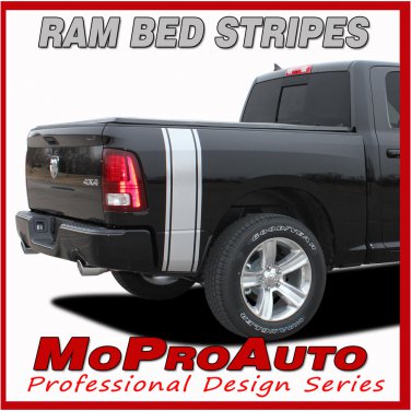 2009-2017 Dodge Ram 1500 Truck RUMBLE STRIPES Decals Stripe 3M Graphics PD2123