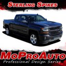 2016-2017 Chevy Silverado 1500 Truck LATERAL HOOD SPIKES Decal 3M Stripe PD3943