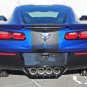 C7 RALLY Racing Stripe Dual Hood Vinyl Graphic 2014 2015 2016 2017 2018 Corvette