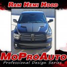 2009-2017 Dodge Ram 1500 Truck RAM HEMI HOOD Decals Stripe 3M Graphics PDS3858