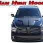 2009-2017 Dodge Ram 1500 Truck RAM HEMI HOOD Decals Stripe 3M Graphics PDS3858