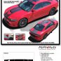 2015-2018 Dodge Charger R/T Scat Pack 392 Hellcat Racing Stripes Decals Graphic