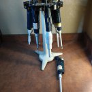 Set of Gilson Pipetman Pipettes w/ stand