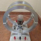 Helmholtz Coils w/ Cenco 71266 custom machined base copper windings nice