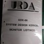 Intel SDK-86 System Design Board Kernel Monitor Listings Manual ?