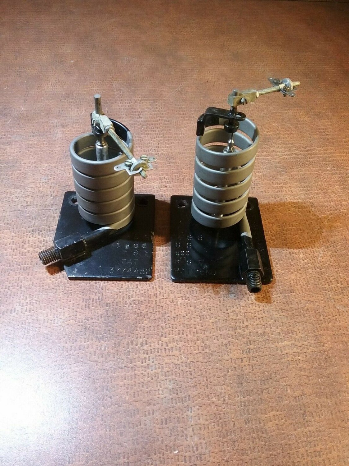 Helical Coil BourdonTube Support Assembly MSS 500psi 1500psi lot of 2 d7